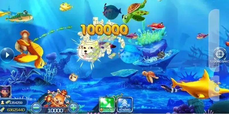 Nhiệm vụ trong game bắn cá Zingplay đa dạng 