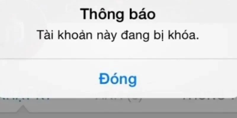 Vì sao tài khoản Yo88 bị khóa